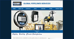 Desktop Screenshot of globalpipelinesservices.com